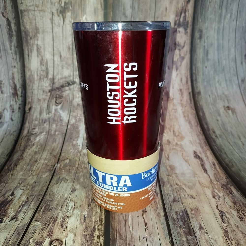 Houston Rockets Red Tumbler by Boelter